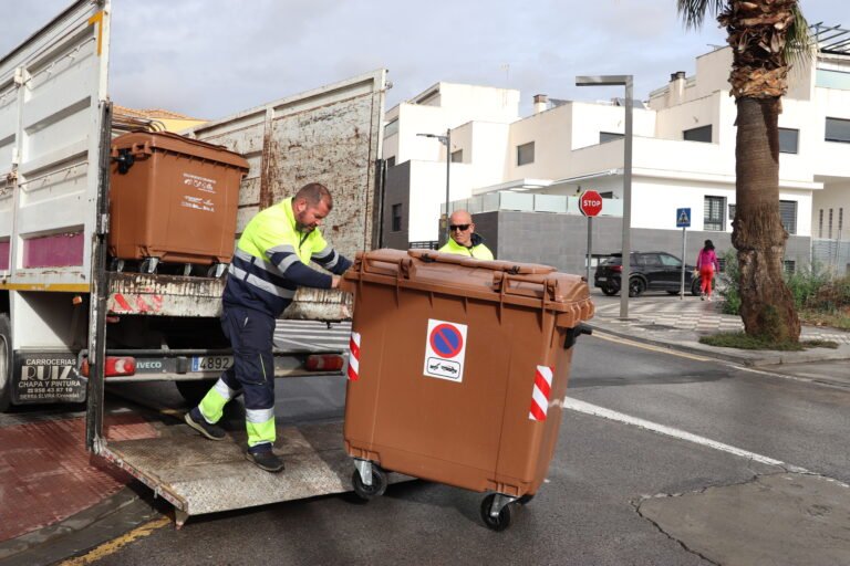 Sercovira culmina la implantación del contenedor marrón en 26 municipios de la provincia de Granada